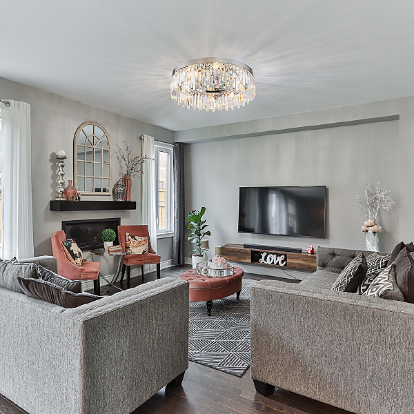 Потолочная люстра Lacrima V000404 12026/8C Chrome