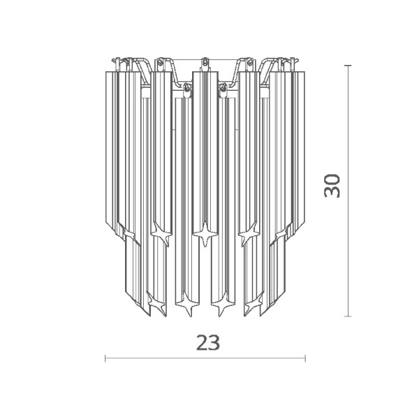 Настенное бра Compar-Wall01 211929-26