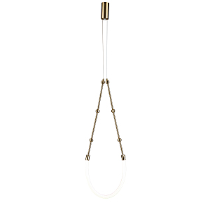 Светильник подвесной Corda V000062L 14010/1P Brass