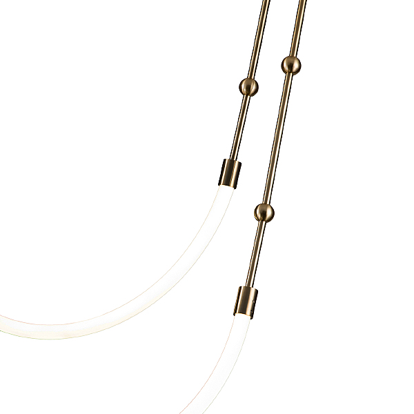 Светильник подвесной Corda V000063L 14010/2P Brass