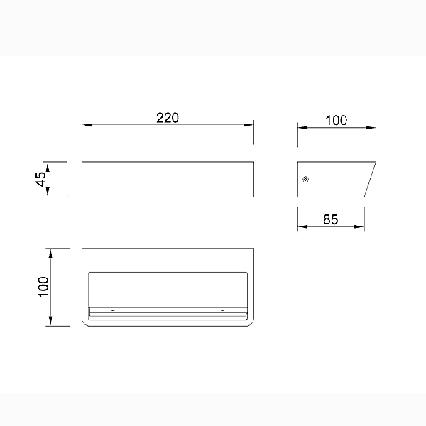 Настенный светильник Altea 8093