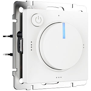 Выключатель Werkel W1151161/ Терморегулятор электромеханический для теплого пола (белый матовый)