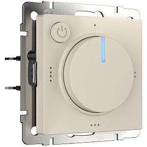 Выключатель Werkel W1151162/ Терморегулятор электромеханический для теплого пола (айвори матовый)