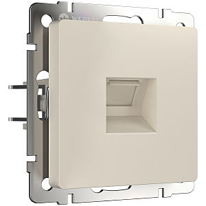Розетка Werkel W1181062/ Розетка Ethernet RJ-45 (айвори матовый)