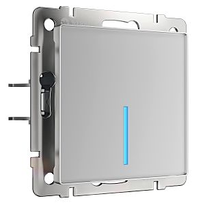 Выключатель Werkel W4510606/ Умный cенсорный выключатель одноклавишный (серебряный)