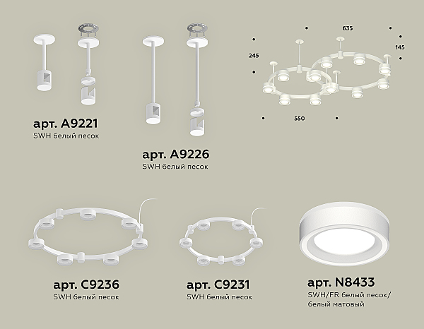 Потолочная люстра Traditional DIY XR92211004