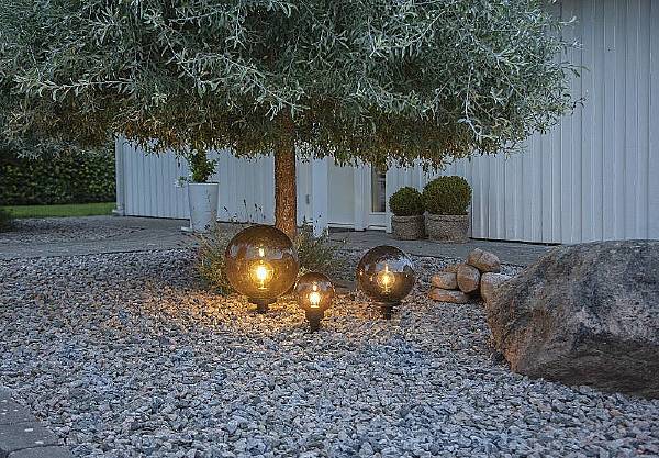 Грунтовый светильник Monterollo Smoke 900201