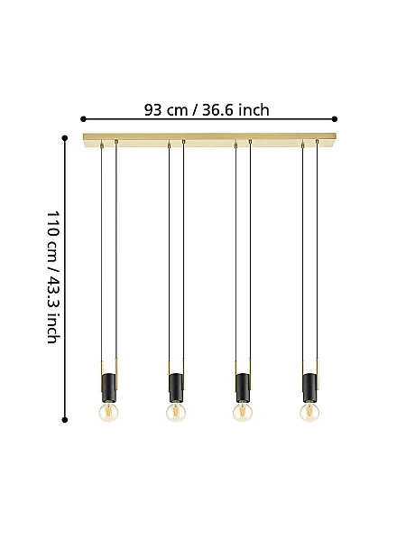 Светильник подвесной Bitachito 98858