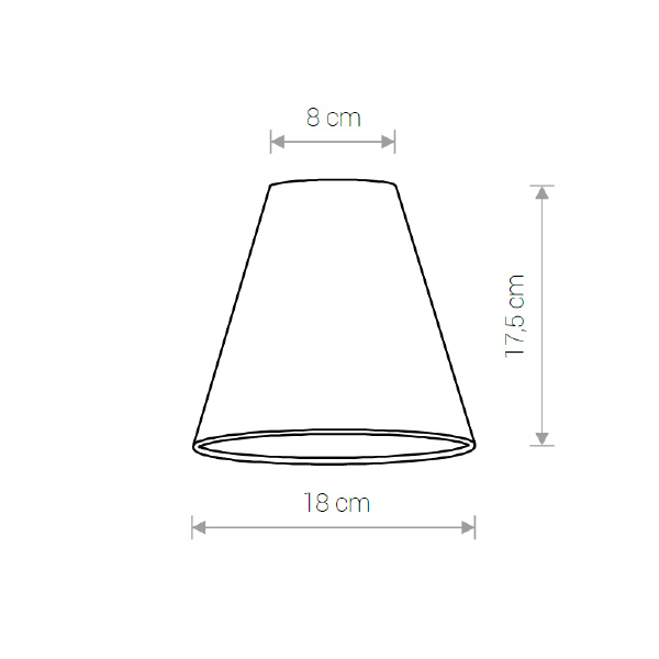 Абажур Cameleon Cone S 8505