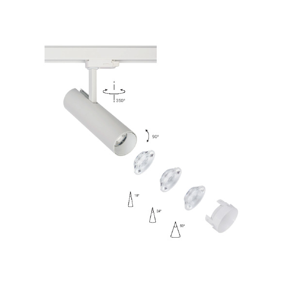 Трековый светильник Milo Led 8766