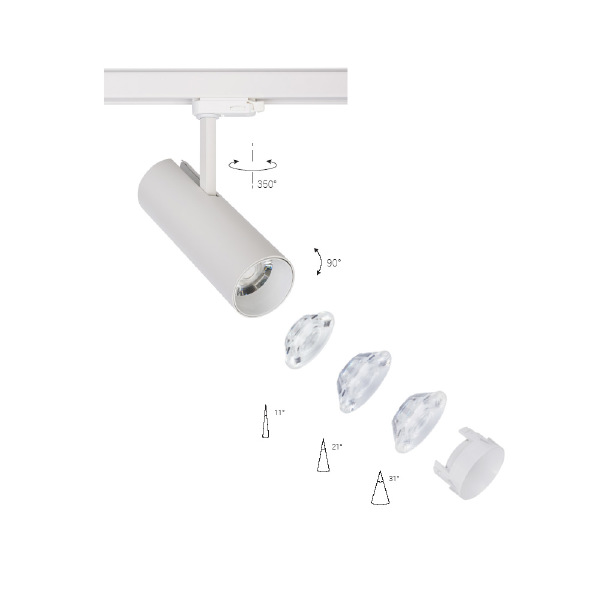 Трековый светильник Milo Led 8761