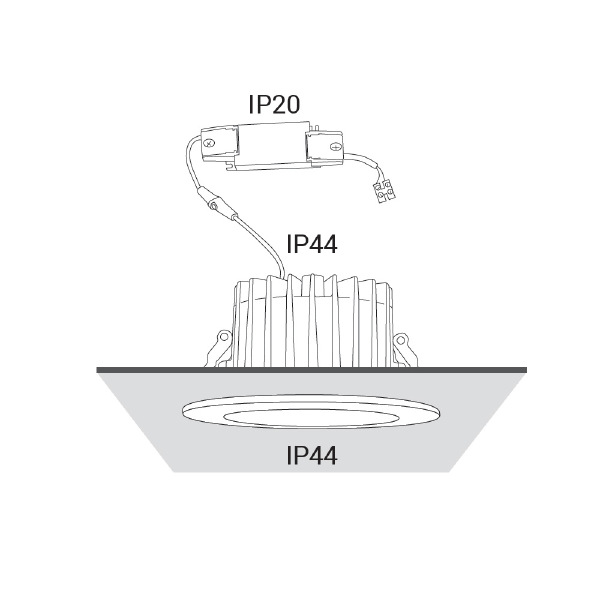 Встраиваемый светильник Kea Led 8772