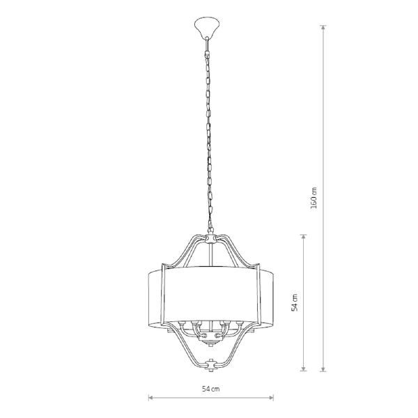 Подвесная люстра Nuntucet 8150