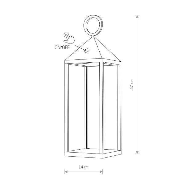 Уличный подвесной светильник Picnic Led 8178