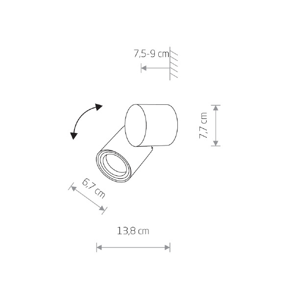 Светильник спот Tubings S 8160