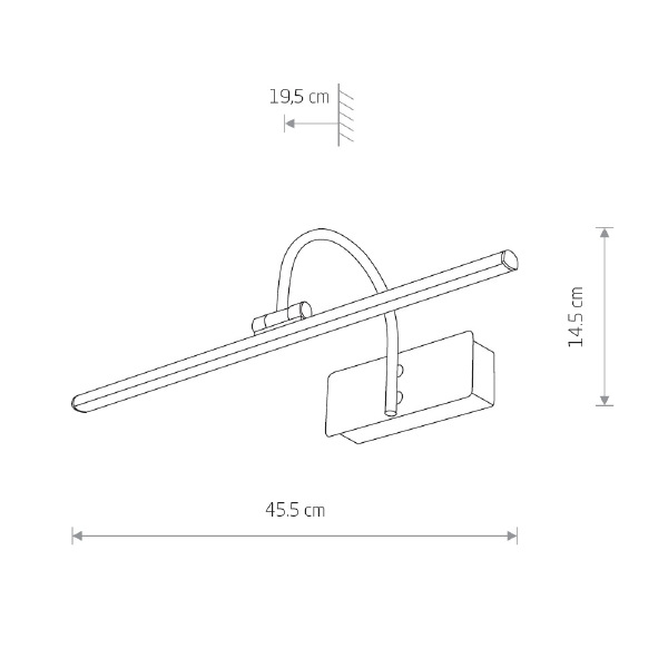 Подсветка для картин Giotto Led S 8168