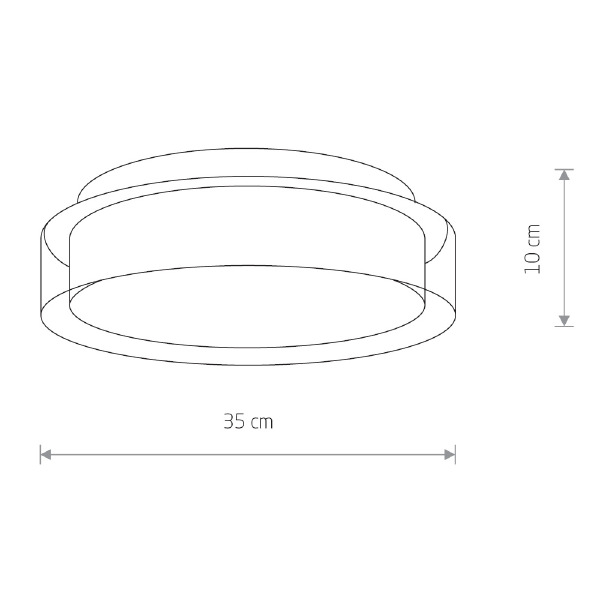 Светильник потолочный Pan Led 8174