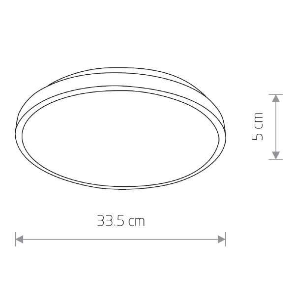 Светильник потолочный Agnes Round Led 8183