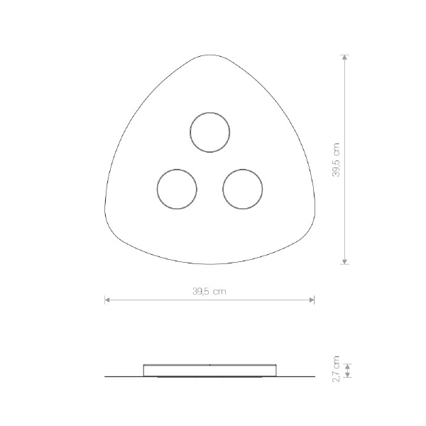 Светильник потолочный Organic 8302