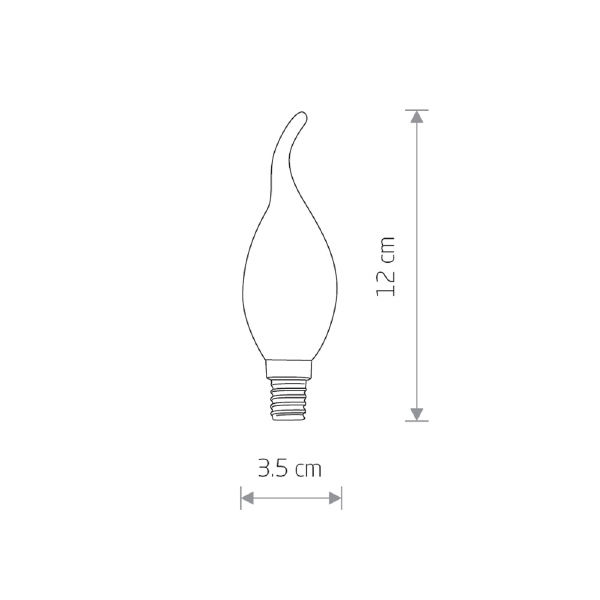Ретро лампа Vintage Led 9793