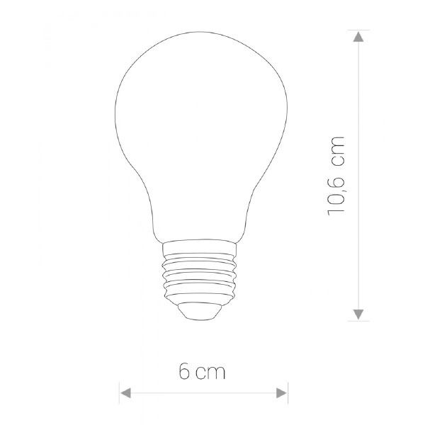 Ретро лампа Vintage Led 9794