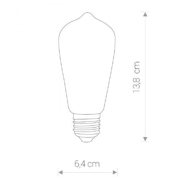 Ретро лампа Vintage Led 9796