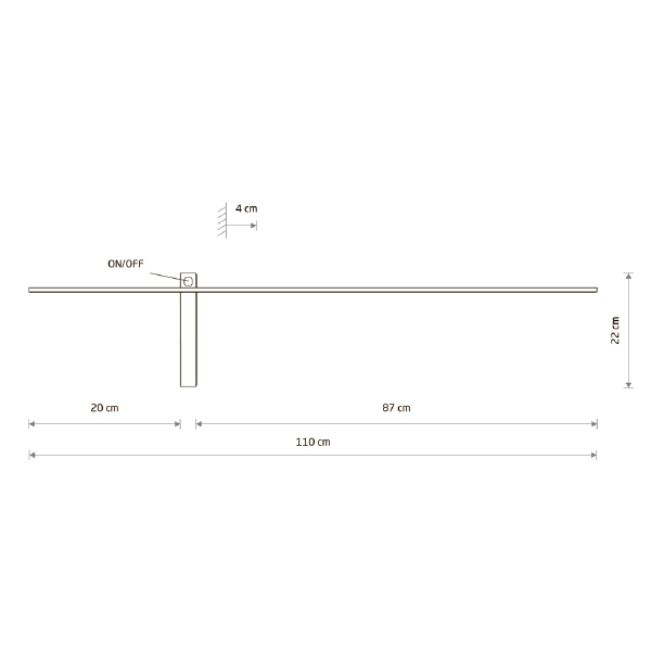 Настенный светильник Impulse Led L 8117