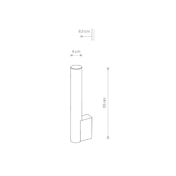 Настенный светильник Ice Tube Led S 8121