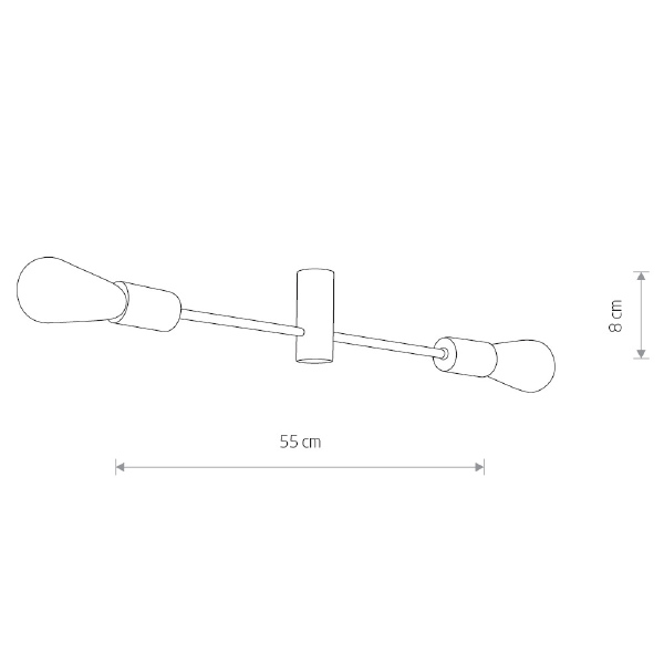 Потолочная люстра Rotor 7934
