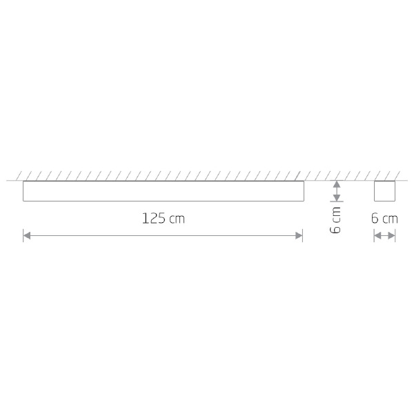 Светильник потолочный Soft Ceiling Led 120x6 7524