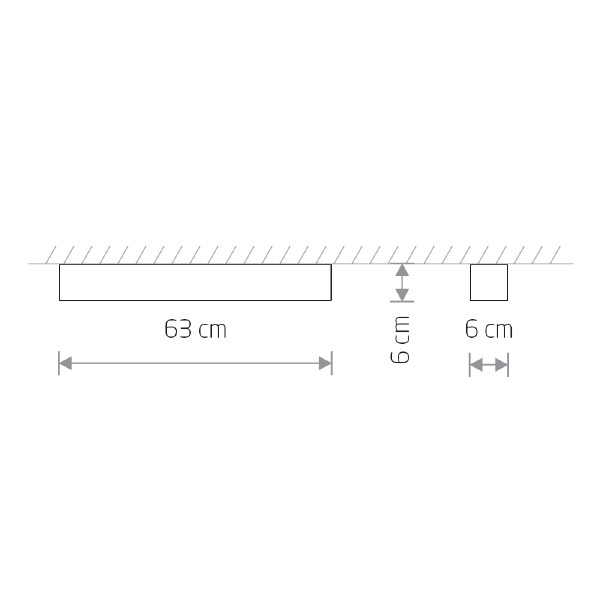 Светильник потолочный Soft Ceiling Led 60x6 7527