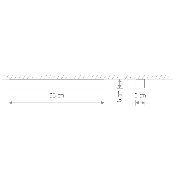 Светильник потолочный Soft Ceiling Led 90x6 7546