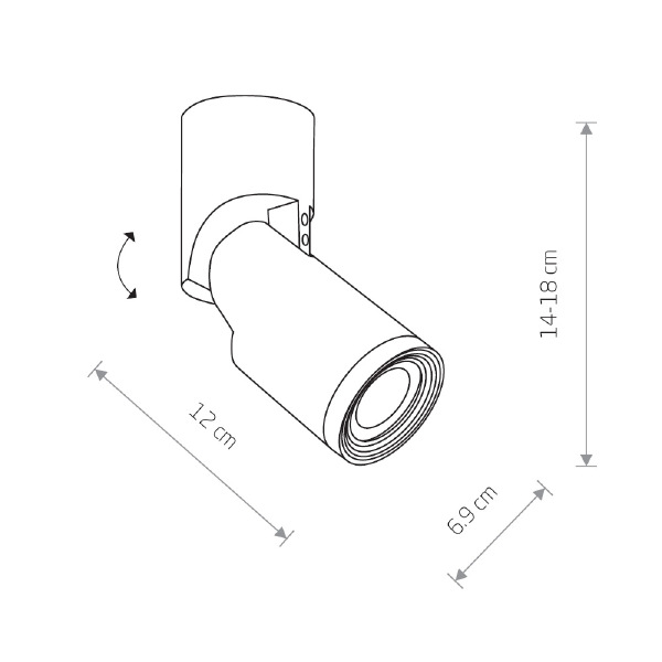 Светильник спот Mike 7660