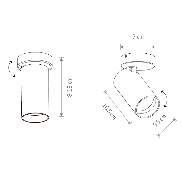 Светильник спот Mono 7763