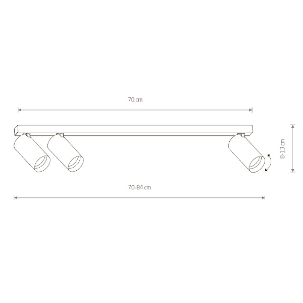 Светильник спот Mono 7811