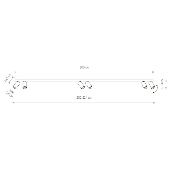 Светильник спот Mono 7813