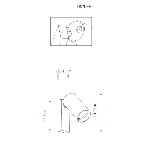 Светильник спот Mono 7840