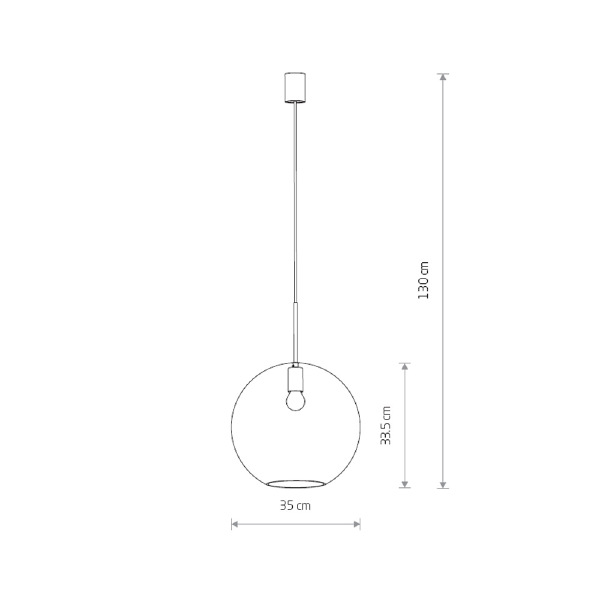 Светильник подвесной Sphere Xl 7846