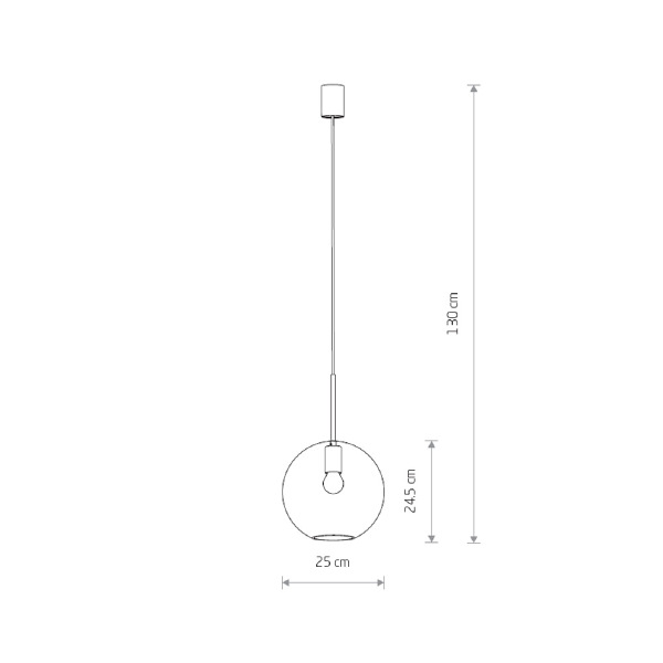 Светильник подвесной Sphere L 7850