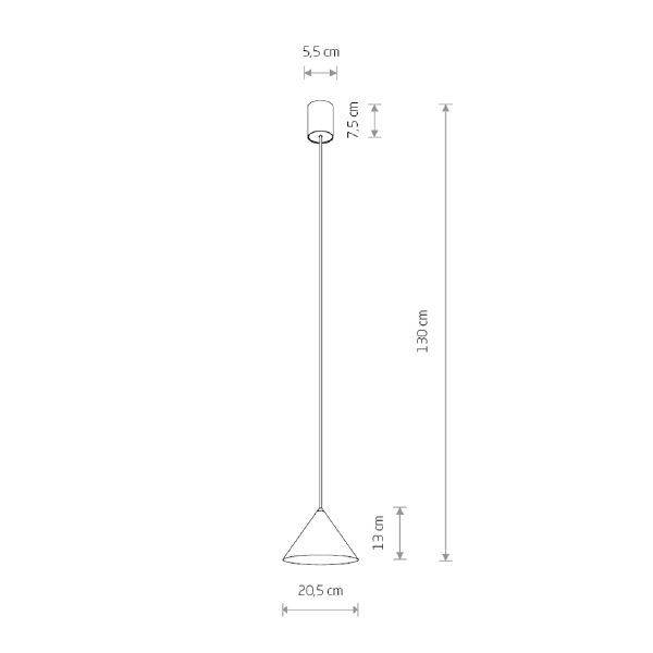 Светильник подвесной Zenith S 7996