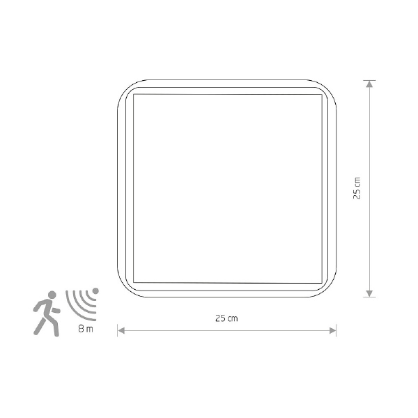 Светильник потолочный Tahoe Sensor 10041