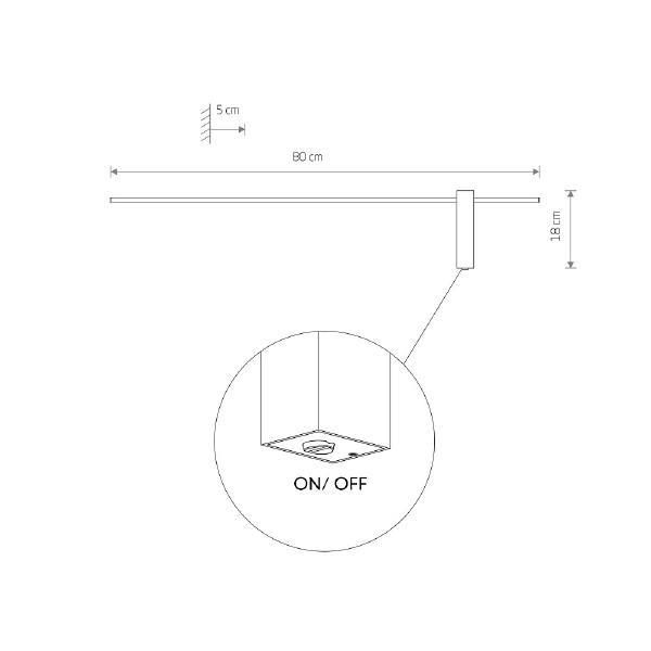 Настенный светильник Motive Led L 10311