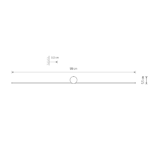 Настенный светильник Spin Led M 10370