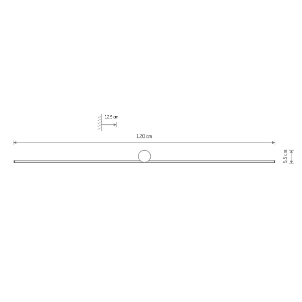 Настенный светильник Spin Led L 10371