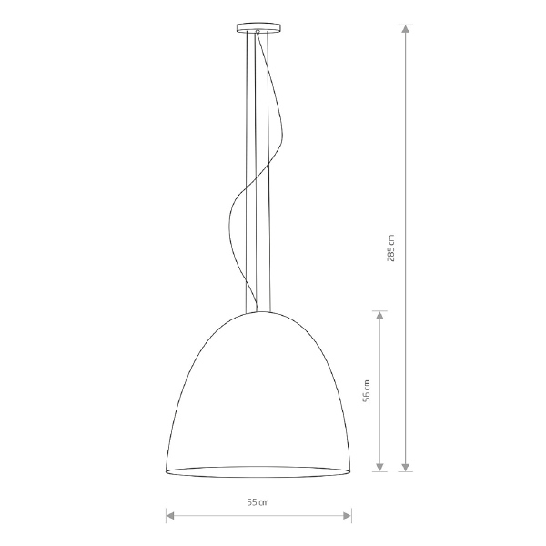 Светильник подвесной Egg L 10324