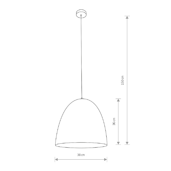 Светильник подвесной Egg M 10318