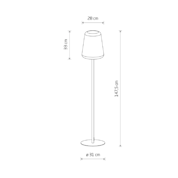 Торшер Patio 10105