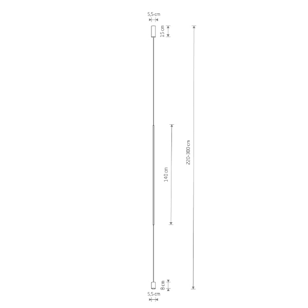 Светильник подвесной Vertic Led 10362