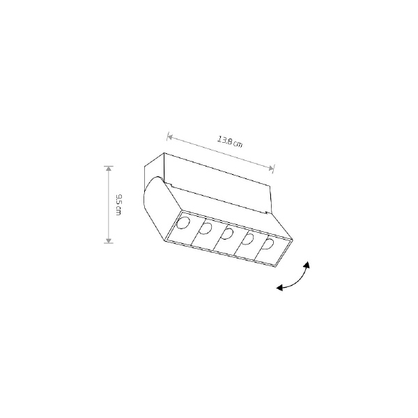 Светильник потолочный Focus Mini 10068