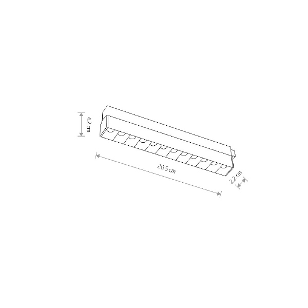 Трековый светильник Focus Led 10144